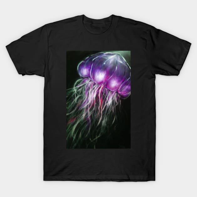 Jellyfish 2 T-Shirt by YaebaArts